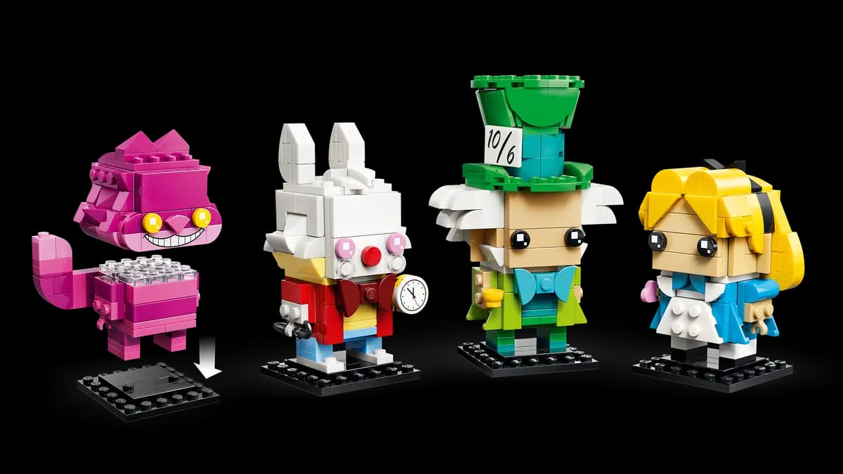 LEGO Alice in Wonderland 40925 [601 pieces, ages 10+, BrickHeadz]
