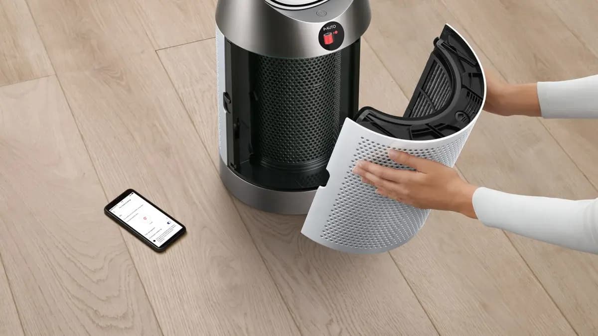 Dyson Purifier Cool PC1 White/White [10.4 lb, 350 degrees, 8.7 in]