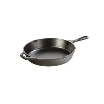Lodge 10.25" Cast Iron Skillet [10.25 Inches, 5.57 Pounds, Cast Iron]