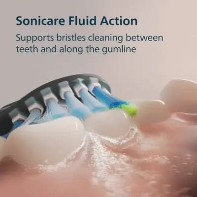 Philips Sonicare 5700 Rechargeable Electric Toothbrush - Black [8 Years and Up, Indicator Bristles, Medium, Full]