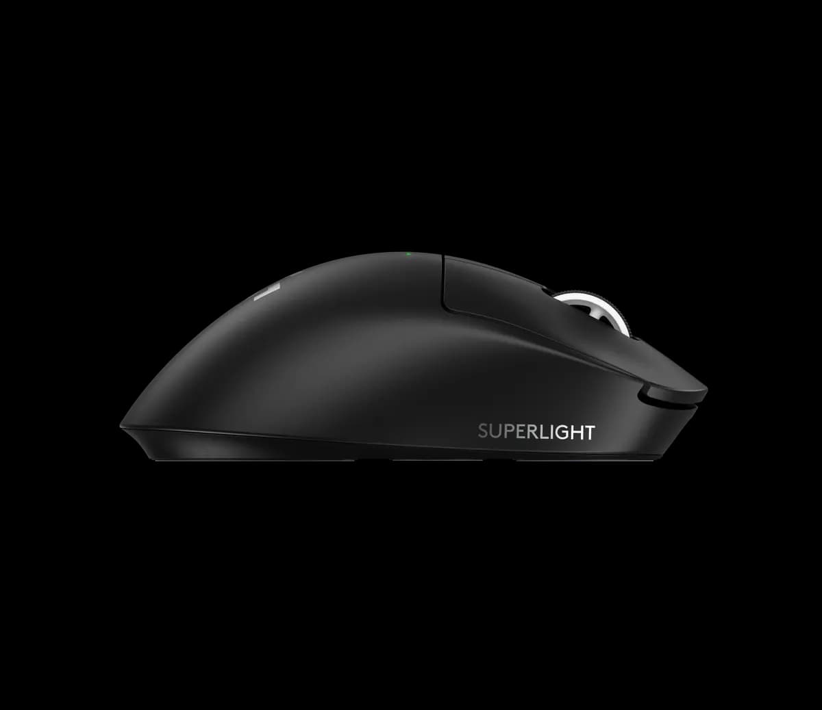 Logitech PRO X SUPERLIGHT 2 DEX - Black [1.73 in (43.9 mm), 2.67 in (67.7 mm), 4.95 in (125.8 mm)]