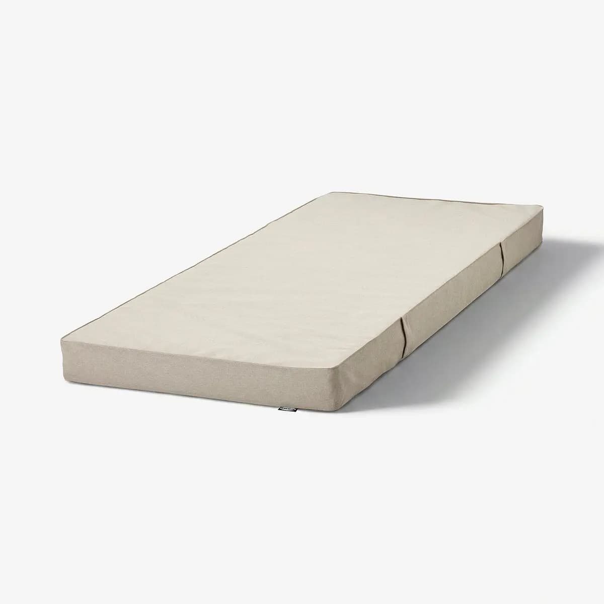 IKEA VANNAREID Pocket spring mattress, firm/beige [Width 38 1/4 ", Length 74 3/8 ", Thickness 5 1/8 "]