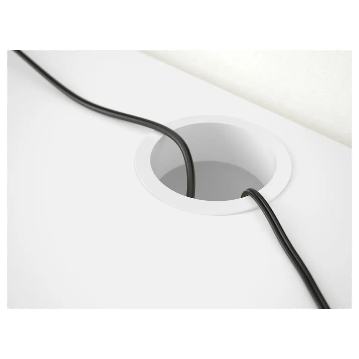 IKEA SMÅGÖRA Desk, white [Width 36 5/8 ", Depth 20 1/8 ", Height 34 5/8 "]