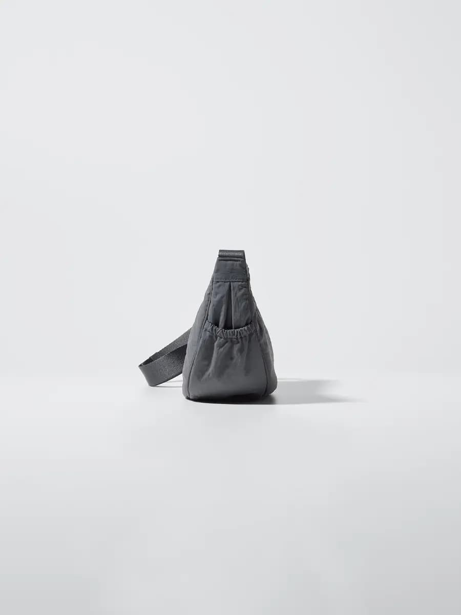Uniqlo Round Mini Shoulder Bag Purple [Imported, Do not wash, Do not dry clean, PURPLE]