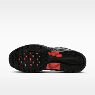 Nike P-6000 CORDURA® Shoes Thunder Blue/Stealth/Bright Crimson/Black [Thunder Blue/Stealth/Bright Crimson/Black, Rubber outsole provides durable traction., Padded collar]