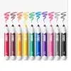 10ct Markers Broad Tip Classic Colors - Mondo Llama™: School Supplies, Thick Permanent, 2mm, Multicolored, Ages 3+ [Overall Length 5.4 Inches, Suggested Age 3 Years and Up, Ink Col