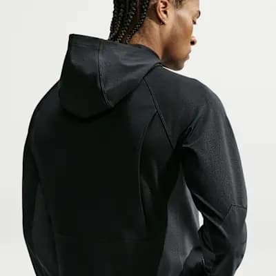Nike Pro Men's Dri-FIT Mid-Layer Training Top Black/White [Black/White, Midweight knit material is soft and stretchy., Mesh panels provide extra breathability.]