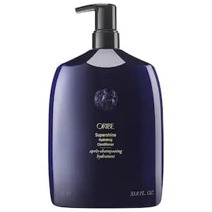 Oribe Supershine Hydrating Conditioner 33.8 oz/1000 mL [Fine, Medium, and Thick, 33.8 oz/1000 mL, Cranberry Complex (Cranberry Extract and Upcycled Cranberry Oil)]