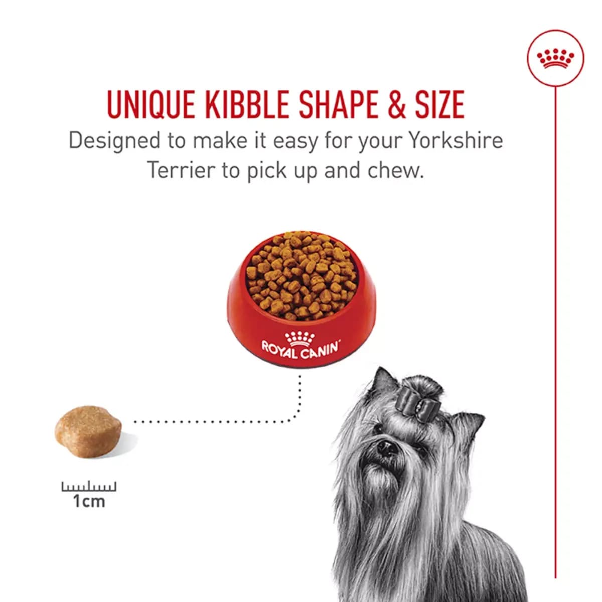 Royal Canin Adult Dry Dog Food - Yorkshire Terrier Breed Health Nutrition [Brand Royal Canin, Food Type Kibble, Breed Size X-SMALL, Life Stage Adult]