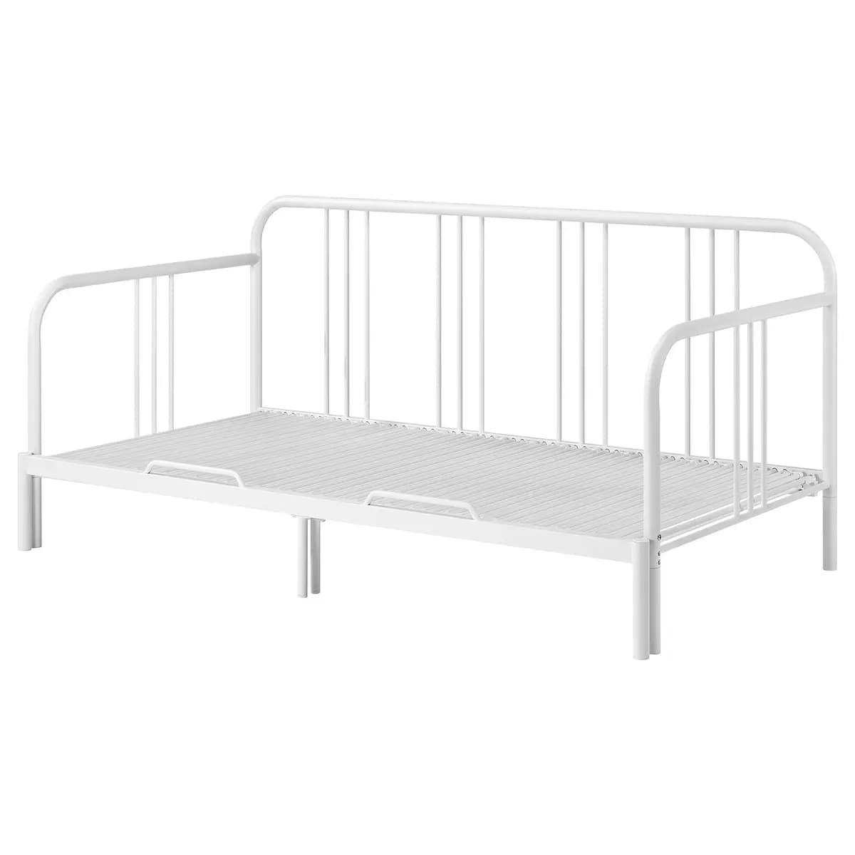 IKEA FYRESDAL Daybed frame, white [Width 41 3/8 ", Height 37 ", Length 77 1/2 "]