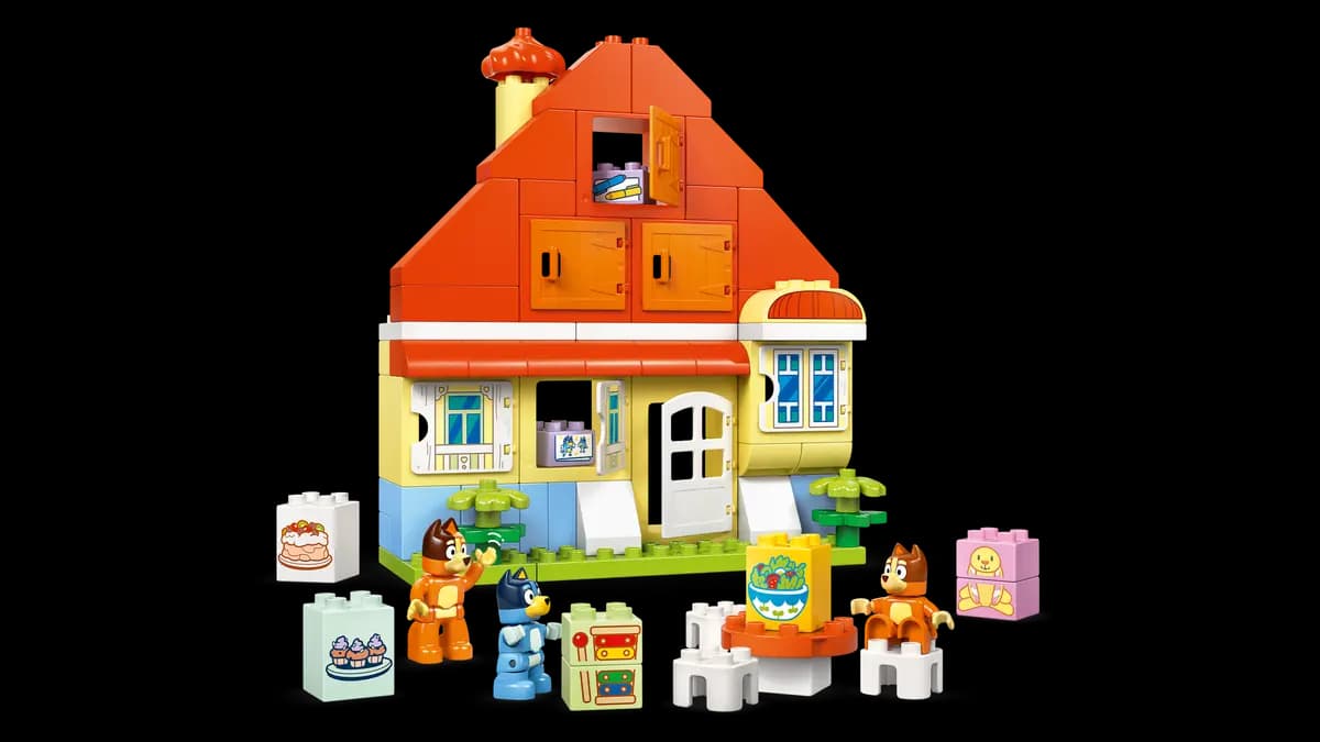 LEGO Bluey's Family House with Memory Game 10459 [83 pieces, ages 3+, DUPLO®]