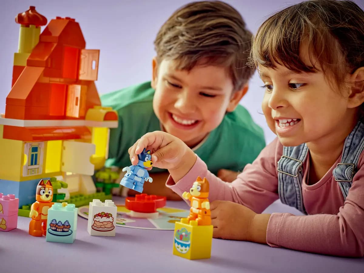 LEGO Bluey's Family House with Memory Game 10459 [83 pieces, ages 3+, DUPLO®]