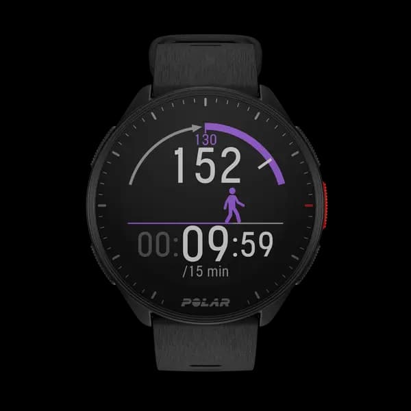 Polar Pacer, Night Black [1.8 in, 1.2 Inch, MIP]
