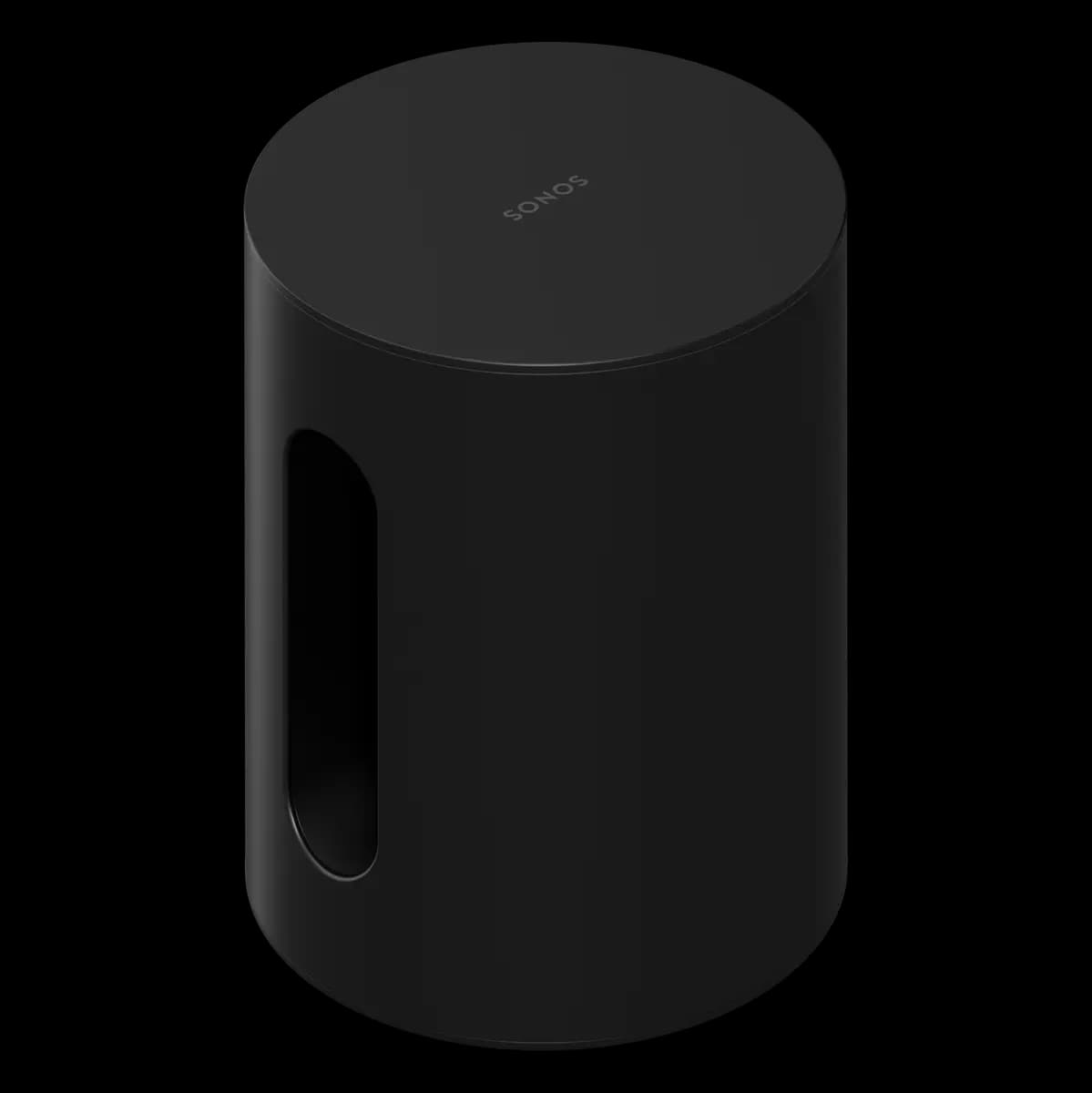 Sonos Sub Mini - Black [Both Class-D digital amplifiers have been perfectly tuned to the unique acoustic architecture., Dual 6" woofers face inward for a force-canceling effect., S