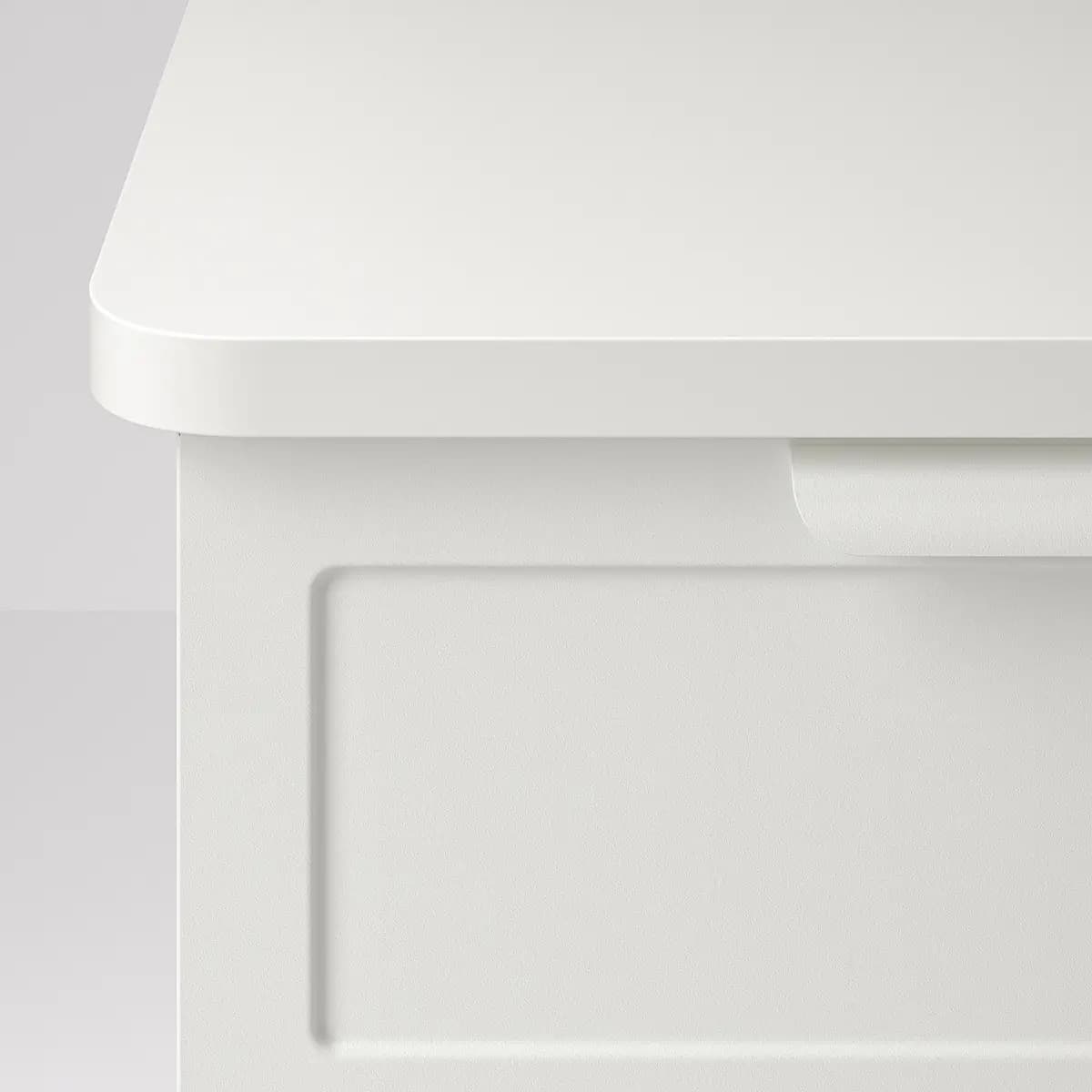 IKEA GRÅFJÄLLET Wall-mounted bedside table, white 16 1/2x11 3/8x12 1/4 " [Depth 11 3/8 ", Height 12 1/4 ", Width 16 1/2 "]