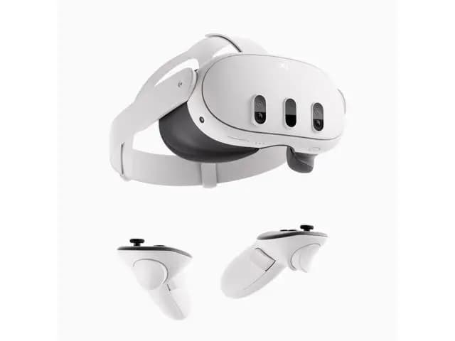 Meta Quest 3 512GB | VR Headset — Thirty Percent Sharper Resolution — 2X Graphical Processing Power — Virtual Reality Wi [NEARLY 30% LEAP IN RESOLUTION — Experience every thrill in