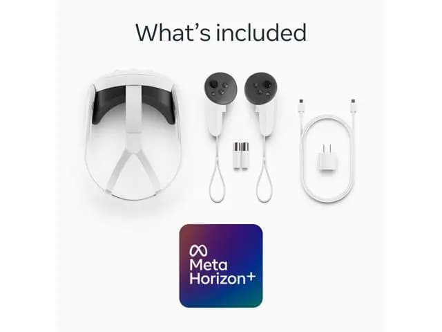 Meta Quest 3 512GB | VR Headset — Thirty Percent Sharper Resolution — 2X Graphical Processing Power — Virtual Reality Wi [NEARLY 30% LEAP IN RESOLUTION — Experience every thrill in