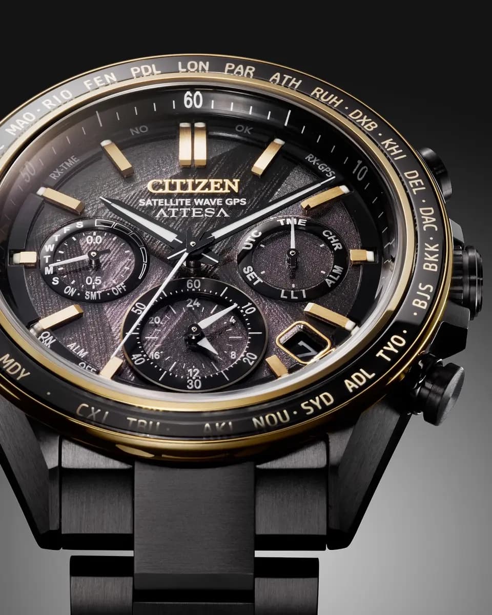 Citizen ATTESA LIGHT in BLACK CC4078-51E [44.6mm, F950 Eco-Drive, WR100/10Bar/333ft]