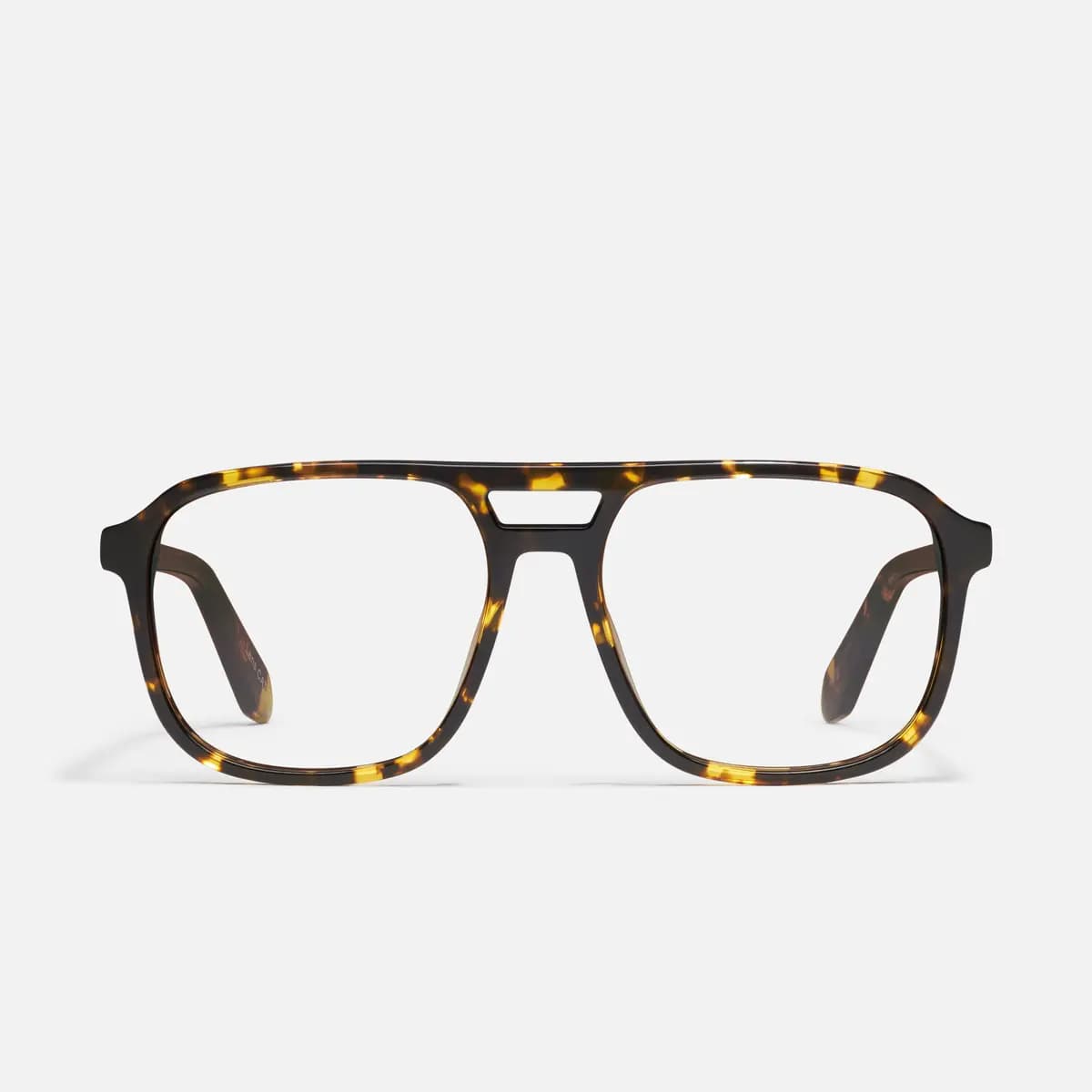 Quay ON THE FLY BLUE LIGHT TORT YELLOW/BLUE LIGHT [Blue light, Aviator shape, Standard arms]