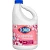 Clorox Cherry Blossom & Peach Scentiva Bleach Liquid - 81oz: Ammonia-Free, Cleaning Solution, Washing Machine, Fabric [Scent Peach, Health Facts Ammonia-Free, Product Form Liquid, 