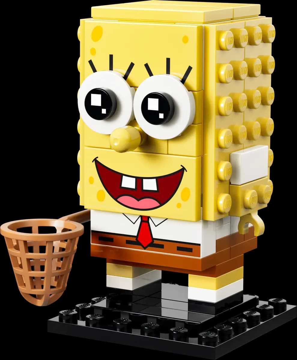 LEGO SpongeBob SquarePants Figure 40858 [72 pieces, ages 10+, BrickHeadz]