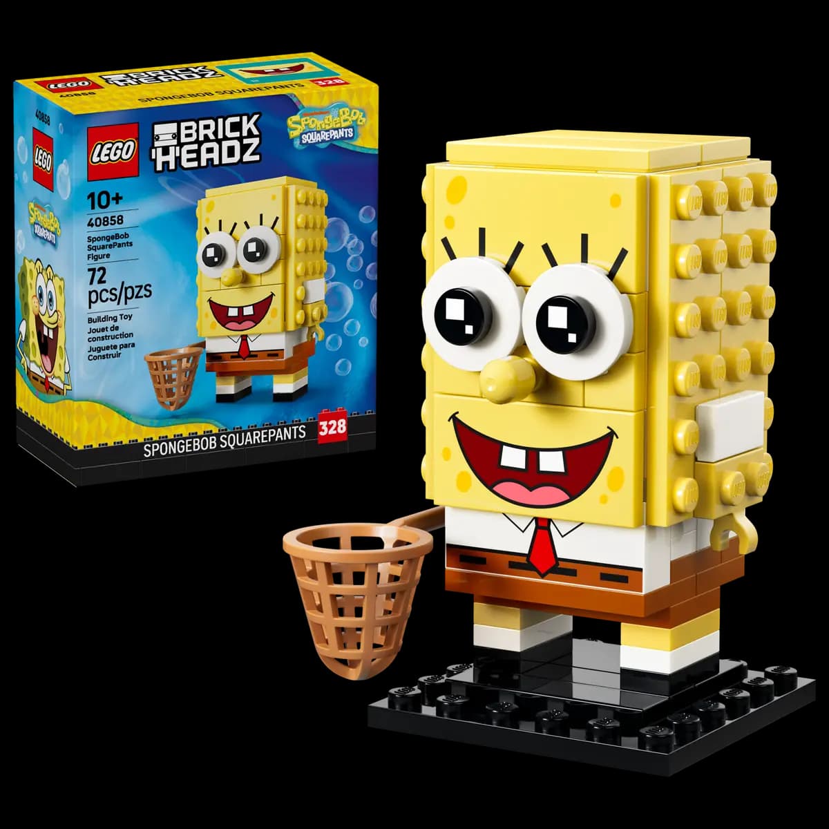 LEGO SpongeBob SquarePants Figure 40858 [72 pieces, ages 10+, BrickHeadz]