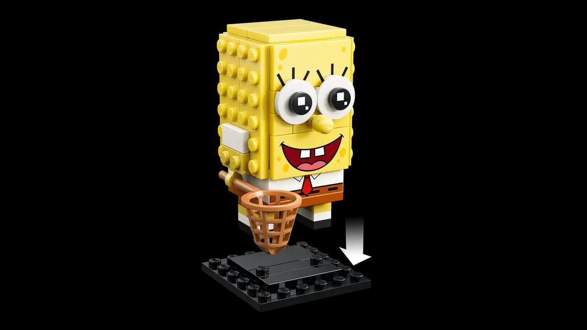 LEGO SpongeBob SquarePants Figure 40858 [72 pieces, ages 10+, BrickHeadz]