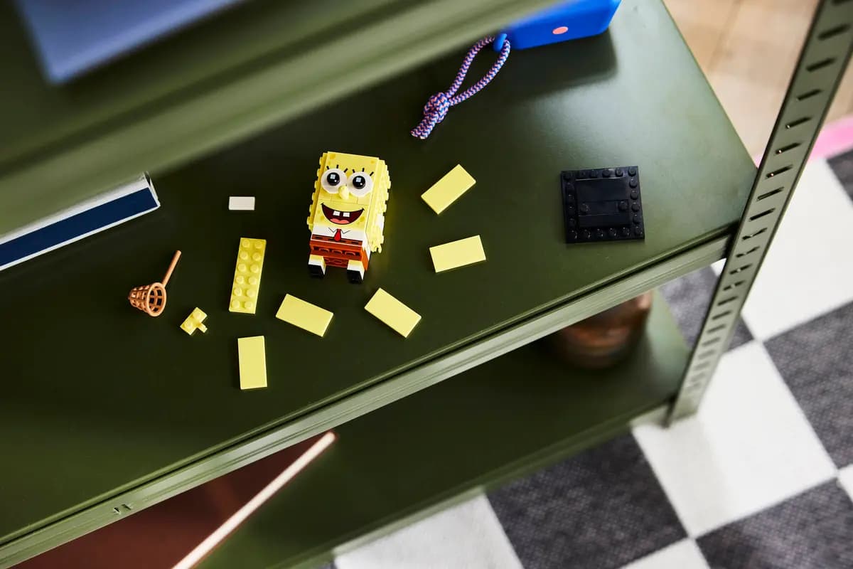 LEGO SpongeBob SquarePants Figure 40858 [72 pieces, ages 10+, BrickHeadz]
