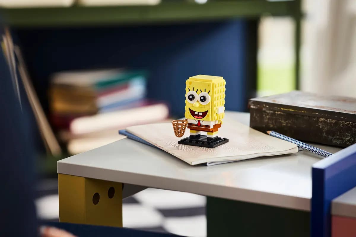 LEGO SpongeBob SquarePants Figure 40858 [72 pieces, ages 10+, BrickHeadz]