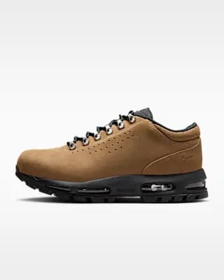 Nike Air Max Goadome Low SP Men's Boots Taupe/Black/University Red [Taupe/Black/University Red, Leather upper keeps it durable and breathable., IU5915-200]