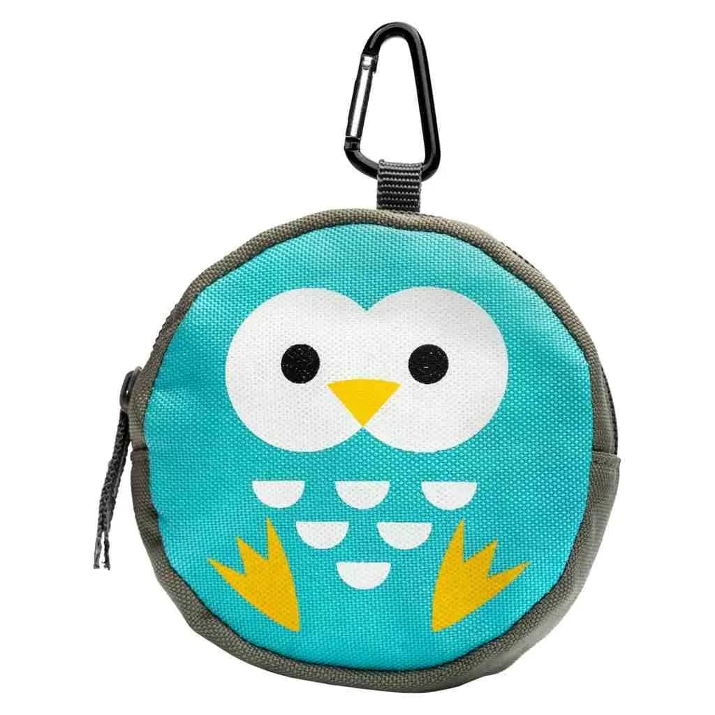 Adventure Medical Kits Backyard Adventure Owl First Aid Kit [Carabiner Clip, 3 Hand Sanitizer, 3 Triple Antibiotic]