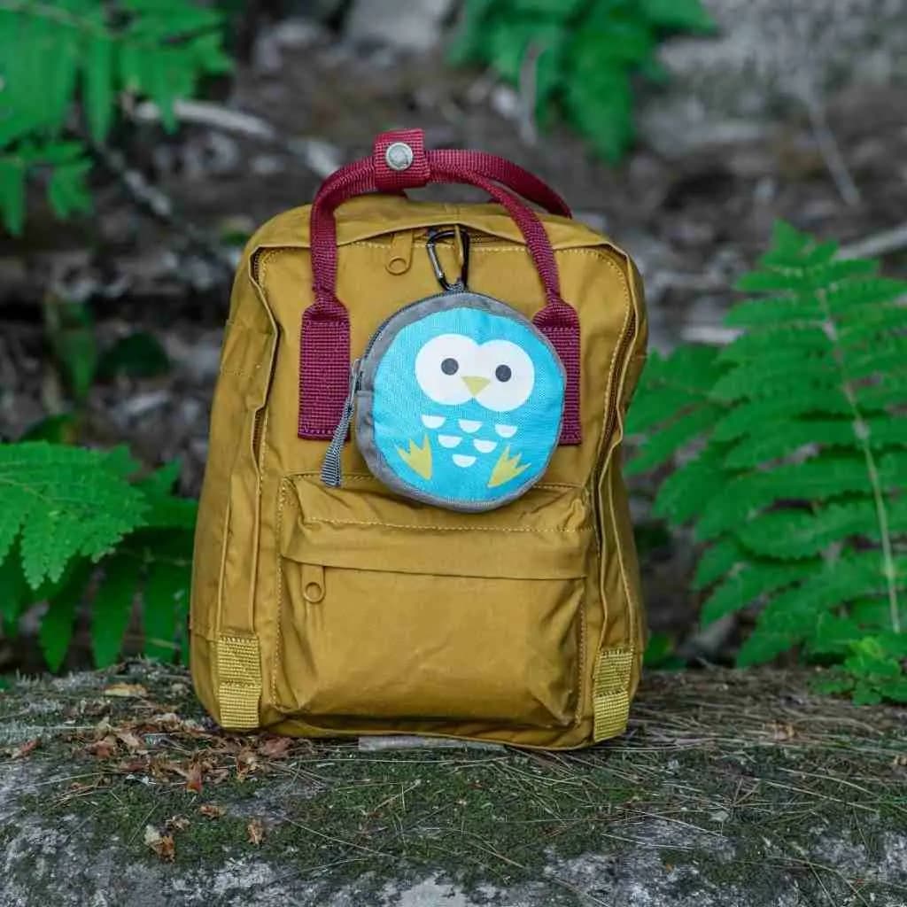 Adventure Medical Kits Backyard Adventure Owl First Aid Kit [Carabiner Clip, 3 Hand Sanitizer, 3 Triple Antibiotic]