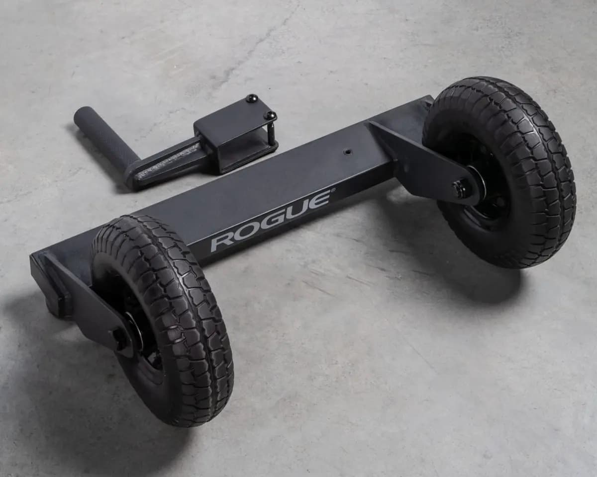 Rogue Fitness Echo Bike Turf Tire & Handle Kit [Black, No, 2.75" (wheels)]