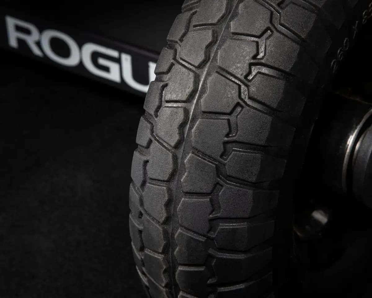 Rogue Fitness Echo Bike Turf Tire & Handle Kit [Black, No, 2.75" (wheels)]