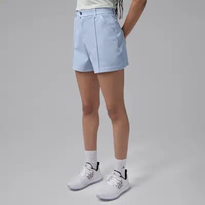 Jordan Sport Women's Dri-FIT Golf Shorts Hydrogen Blue/Hydrogen Blue [Hydrogen Blue/Hydrogen Blue, Zippered pockets, Machine wash]