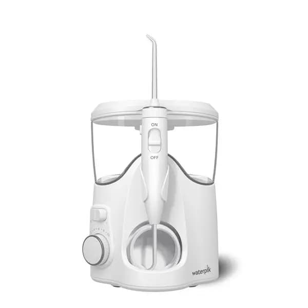 Waterpik White Ultra Plus Water Flosser – White (WF-150) [13 Ounces ( 384 ml ), 1400, 10]