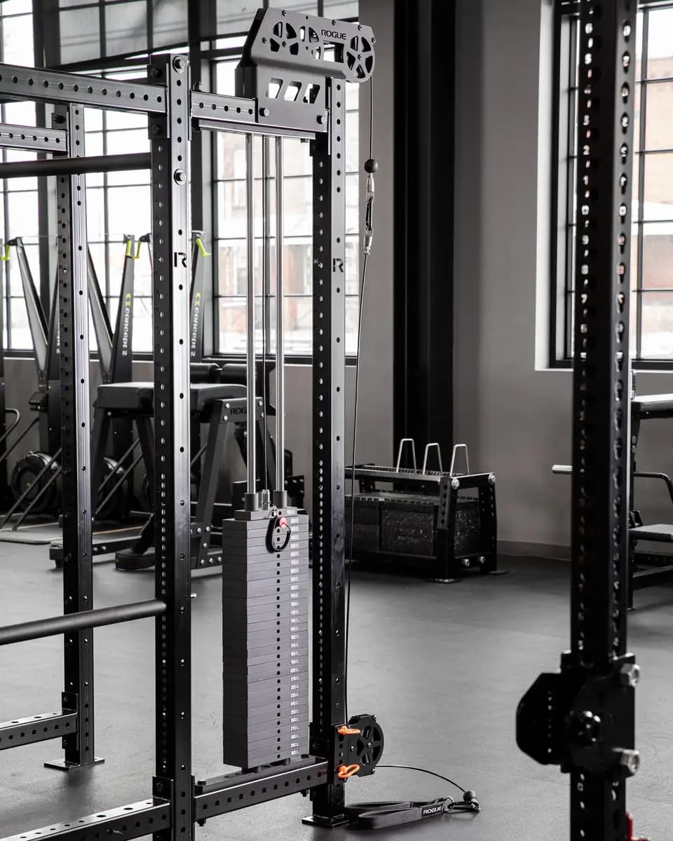 Rogue Fitness Monster Lite Slinger Solo Pulley Attachment [Black, Yes, 16LB]