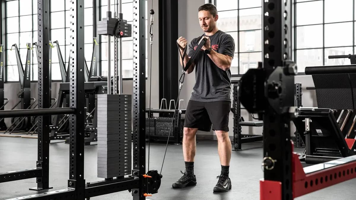 Rogue Fitness Monster Lite Slinger Solo Pulley Attachment [Black, Yes, 16LB]