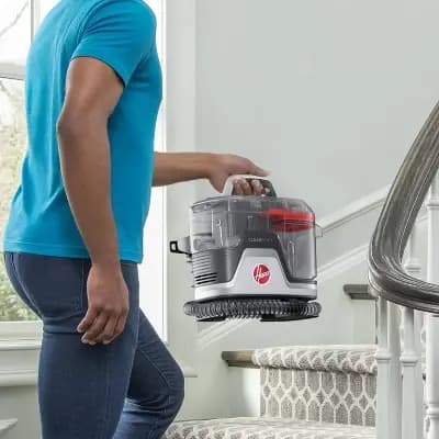 Hoover CleanSlate Portable Carpet and Upholstery Spot Cleaner - FH14000: Electric Carpet & Upholstery Cleaner, 23oz Tank [420 Watts, 15 Feet, Electric]