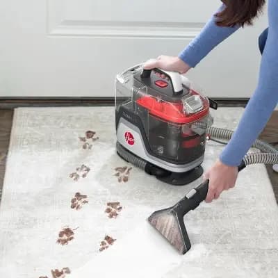 Hoover CleanSlate Portable Carpet and Upholstery Spot Cleaner - FH14000: Electric Carpet & Upholstery Cleaner, 23oz Tank [420 Watts, 15 Feet, Electric]