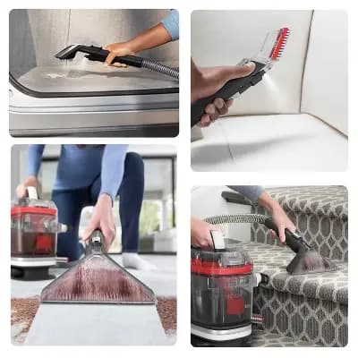 Hoover CleanSlate Portable Carpet and Upholstery Spot Cleaner - FH14000: Electric Carpet & Upholstery Cleaner, 23oz Tank [420 Watts, 15 Feet, Electric]