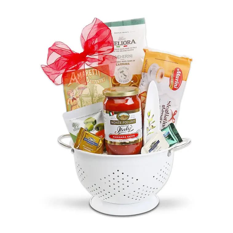 Taste of Tuscany Gift Set [11.5x9.75x14.25, Metal, Contains: Wheat, Milk, Nuts, Soy. Ma, 734038081235]