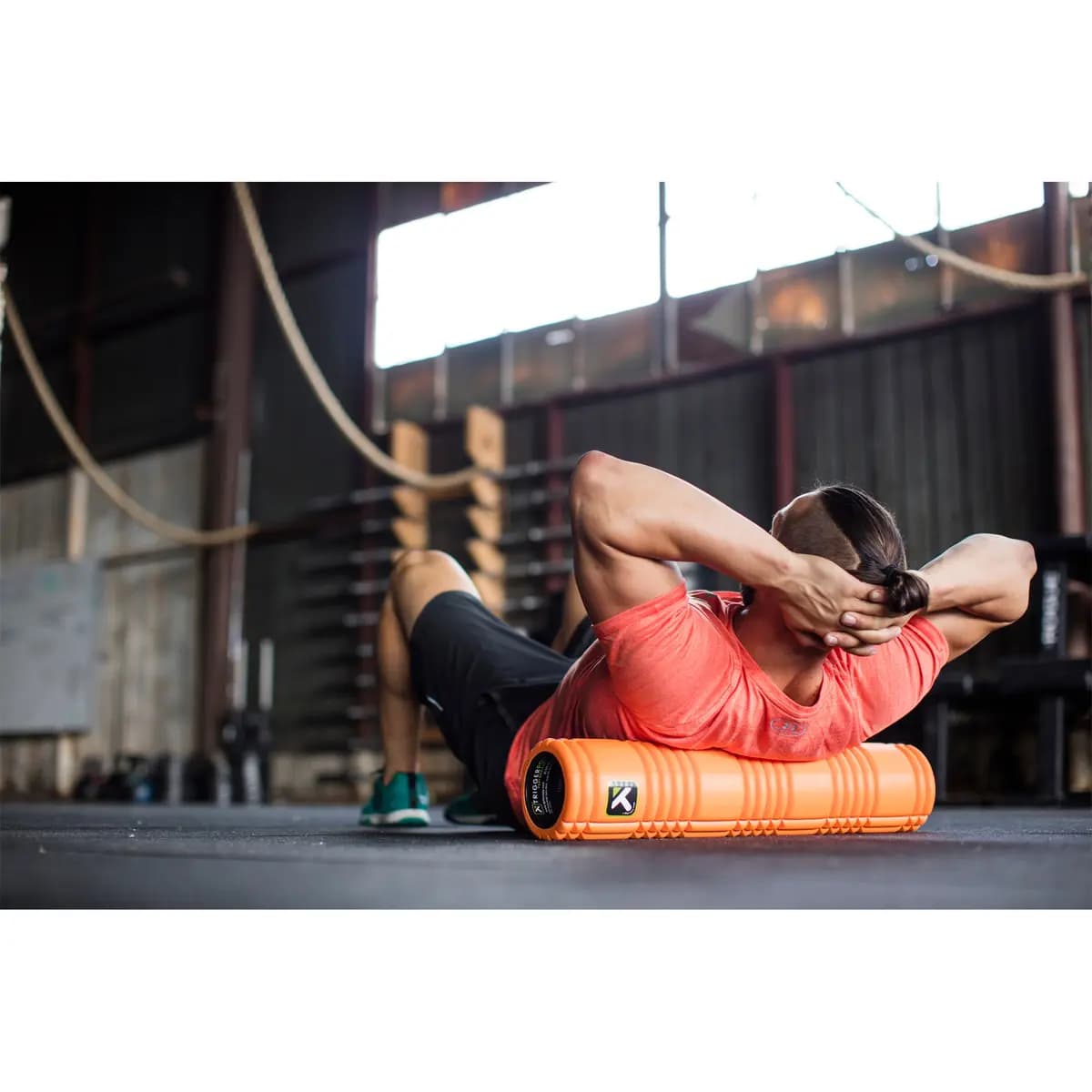 TriggerPoint GRID 2.0 Foam Roller, Teal [36.0 x 5.5 x 5.5 in, EVA foam, 1 year warranty]