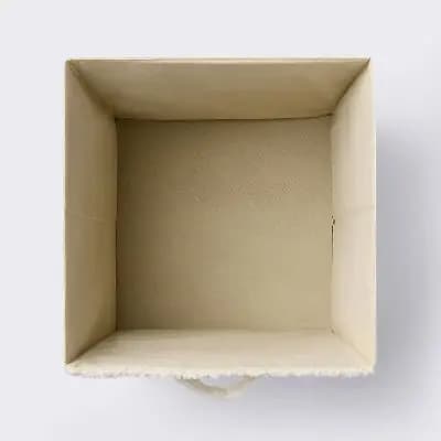 Cloud Island Boucle 13"x13" Storage Cube - Cloud Island™: Capacity 36 Volume, Decorative Storage Bins, 100% Recycled Material [36 Liter, No Assembly Required, 030-02-1664]