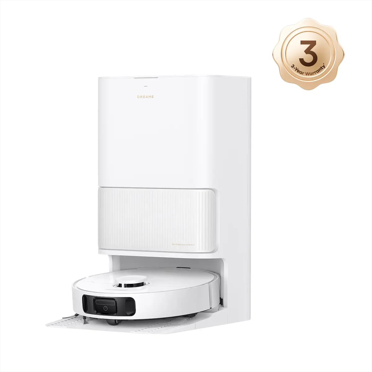 Dreame L40s Ultra CE White [350mm x 350mm x 104mm, 3.9kg, 13,000Pa]