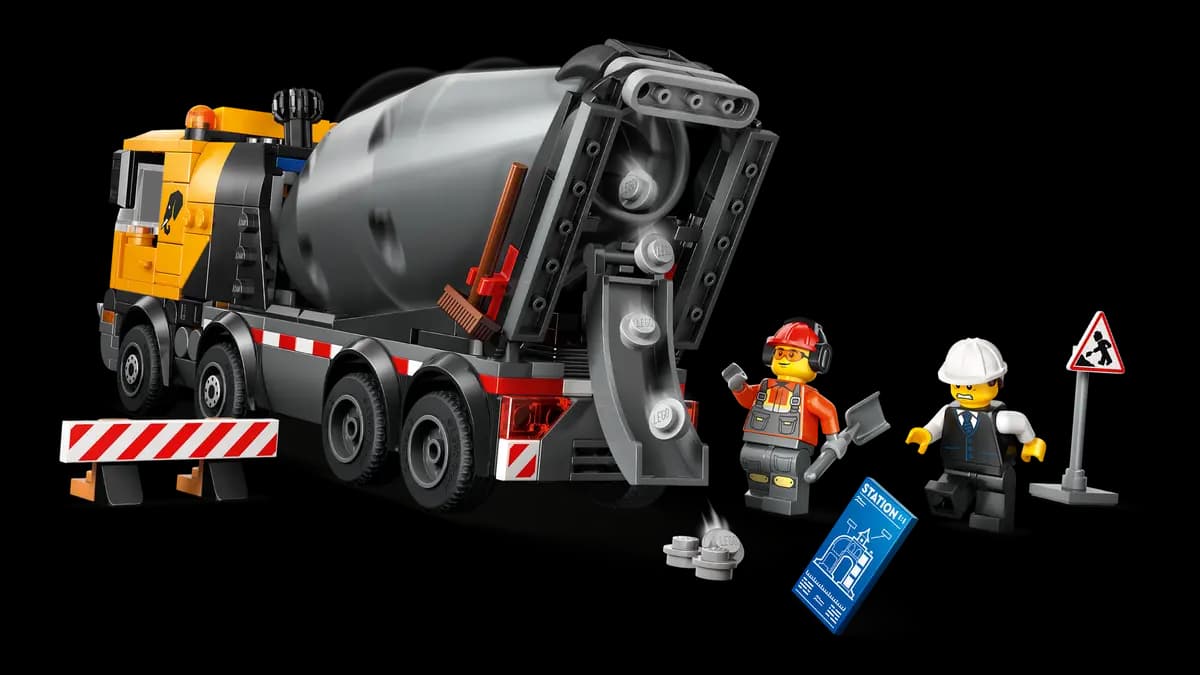 LEGO Cement Mixer 60478 [371 pieces, ages 7+, City]