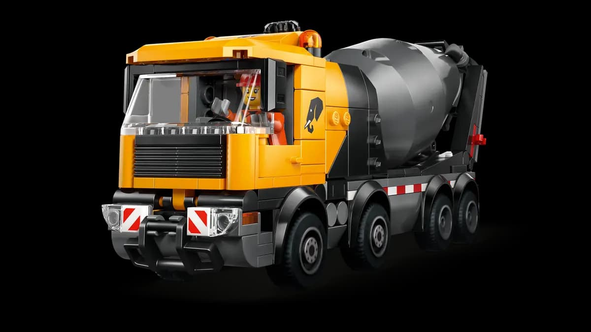LEGO Cement Mixer 60478 [371 pieces, ages 7+, City]