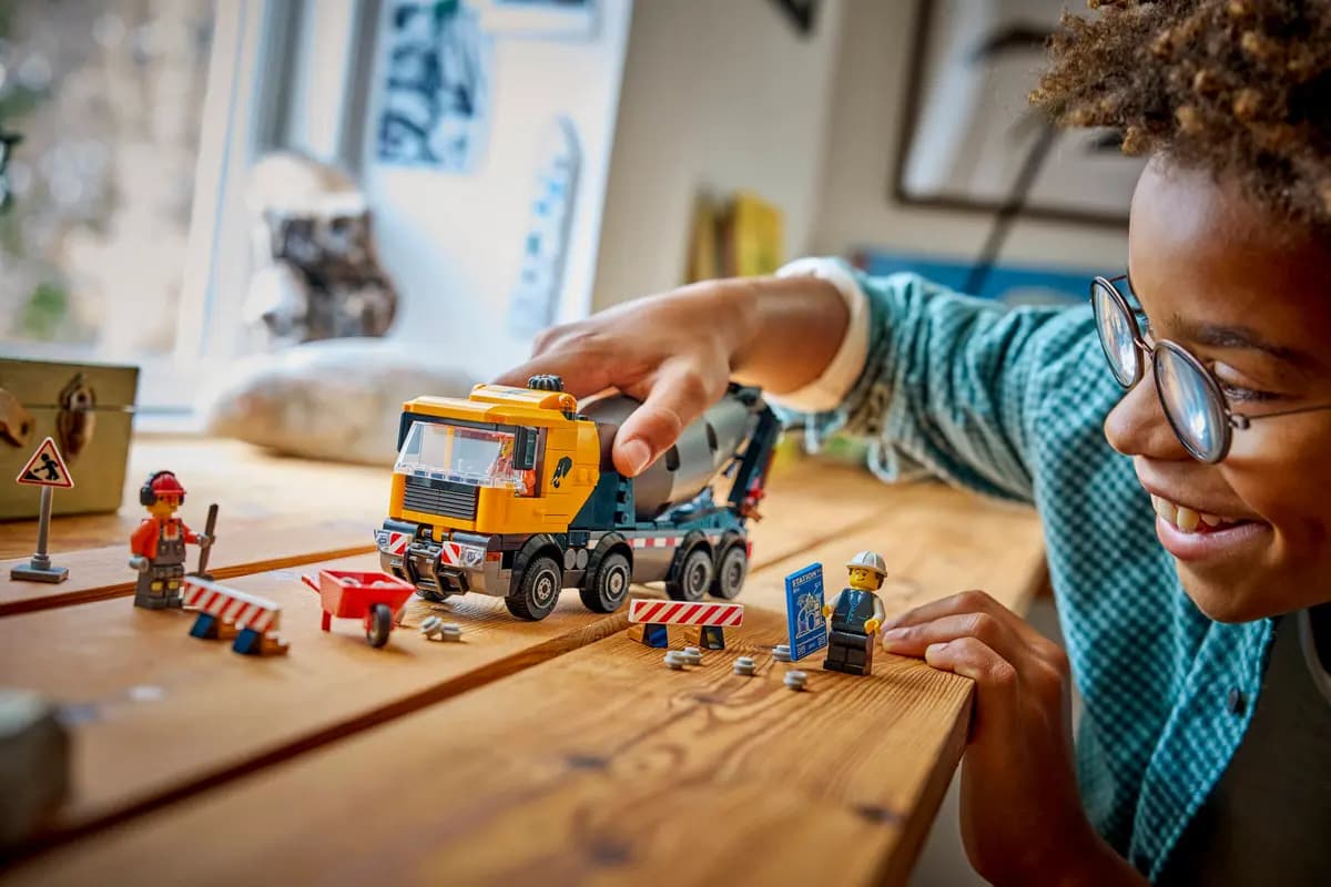 LEGO Cement Mixer 60478 [371 pieces, ages 7+, City]