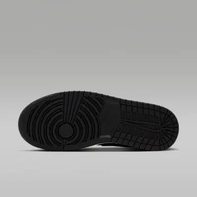 Air Jordan 1 Low SE Women's Shoes Black/Velvet Brown/Chalk [Black/Velvet Brown/Chalk, Leather upper, Foam midsole]