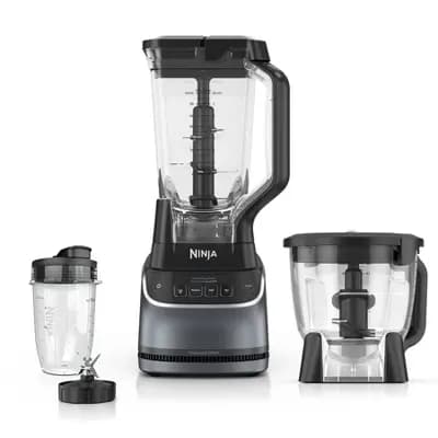 Ninja UltraCrush Professional Kitchen System with 1500W Blender & Food Processor [72 fl oz (US), 1500 Watts, 4.41 Pounds]